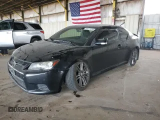 2013 Scion tC with VIN JTKJF5C75D3048146, listed as a Copart auction lot 45373245 with 109,438 mi miles and Salvage Title. Bid and sale history available at carsss.com. Image 1.