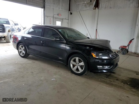 2015 Volkswagen Passat 1.8T Limited Edition with VIN 1VWAS7A36FC103976, listed as a Copart auction lot 50385035 with 103,726 mi miles and Salvage Title. Bid and sale history available at carsss.com. Image 4.