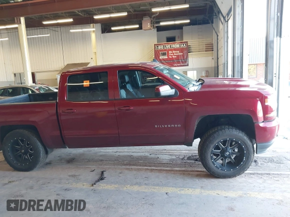 2018 Chevrolet Silverado 1500 LT with VIN 3GCUKREC0JG580317, listed as a IAAI auction lot 41868522 with 75,738 mi miles. Bid and sale history available at carsss.com. Image 13.