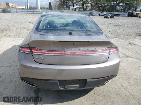 2015 Lincoln MKZ with VIN 3LN6L2JK8FR627515, listed as a Copart auction lot 52790875 with 80,810 mi miles and Salvage title. Bid and sale history available at DreamBid. Image 6.