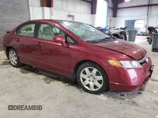 2008 Honda Civic LX z VIN 1HGFA16538L021789, wystawiony jako Copart lot #58223345 z przebiegiem 128 089 mil mil oraz Szkoda całkowita • Salvage title. Historia ofert i sprzedaży dostępna na DreamBid. Obrazek 4.