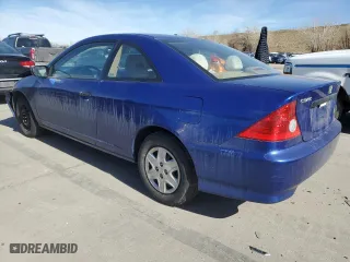 2004 Honda Civic VP with VIN 1HGEM22124L061139, listed as a Copart auction lot 48565455 with 191,180 mi miles and Salvage Title. Bid and sale history available at carsss.com. Image 2.