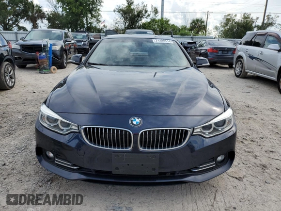 2014 BMW 4 Series 428i with VIN WBA3V7C53EP770882, listed as a Copart auction lot 71480514 with 42,427 mi miles and Non Repairable. Bid and sale history available at DreamBid. Image 5.