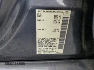 2013 Nissan Altima S with VIN 1N4AL3AP2DC241593, listed as a Copart auction lot 53140335 with 96,700 mi miles and Salvage Title. Bid and sale history available at DreamBid. Image 12.