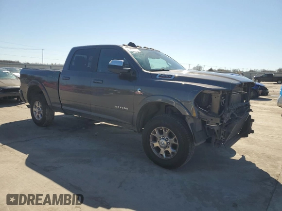 2020 Ram 2500 Laramie with VIN 3C6UR5FL8LG213629, listed as a Copart auction lot 46848325 with 94,869 mi miles and Salvage Title. Bid and sale history available at carsss.com. Image 4.