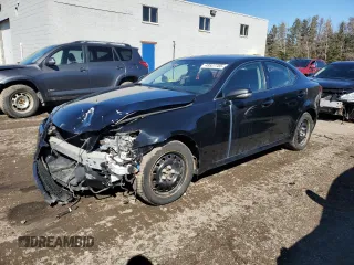 2013 Lexus IS 250 with VIN JTHCF5C24D5061784, listed as a Copart auction lot 49527785 with 249,035 mi miles and Salvage title. Bid and sale history available at DreamBid. Image 1.