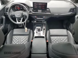 2023 Audi SQ5 Premium Plus with VIN WA1B4AFY4P2165851, listed as a Copart auction lot 50866934 with 20,514 mi miles and . Bid and sale history available at DreamBid. Image 8.