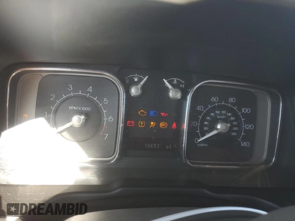 2010 Lincoln MKX with VIN 2LMDJ8JC4ABJ16887, listed as a Copart auction lot 46526765 with 166,533 mi miles and Salvage Title. Bid and sale history available at DreamBid. Image 9.