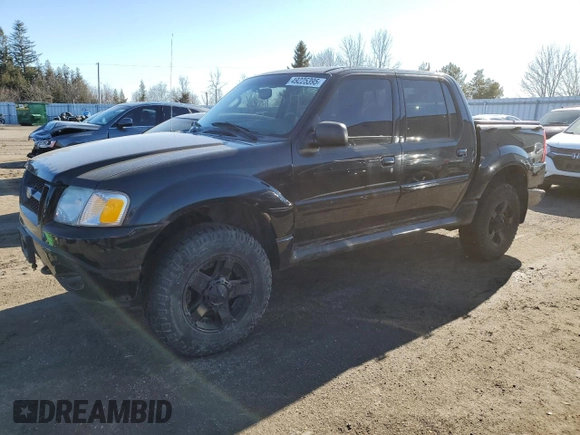 2005 Ford Explorer Sport Trac XLS z VIN 1FMZU77K35UA64380, wystawiony jako Copart lot #49225395 z przebiegiem 340 171 mil mil oraz Czysty tytuł • Clean title. Historia ofert i sprzedaży dostępna na DreamBid. Obrazek 1.