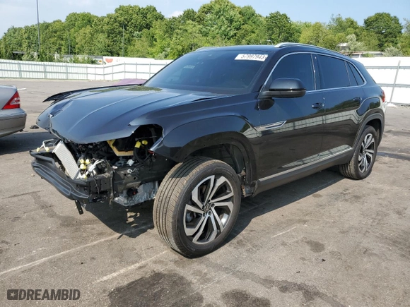 2020 Volkswagen Atlas Cross Sport 3.6L V6 SEL Premium with VIN 1V2NE2CA4LC231377, listed as a Copart auction lot 57997943 with 29,236 mi miles. Bid and sale history available at carsss.com. Image 1.