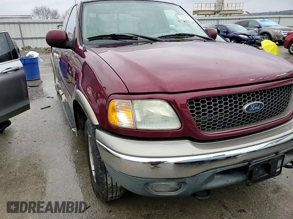 2003 Ford F-150 XL with VIN 2FTRX18L43CA44426, listed as a Copart auction lot 43446855 with 169,493 mi miles and Salvage Title. Bid and sale history available at carsss.com. Image 10.