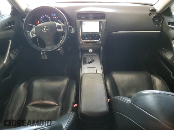 2011 Lexus IS 350 with VIN JTHCE5C24B5000693, listed as a Copart auction lot 61336465 with 178,258 mi miles and Salvage title. Bid and sale history available at DreamBid. Image 8.