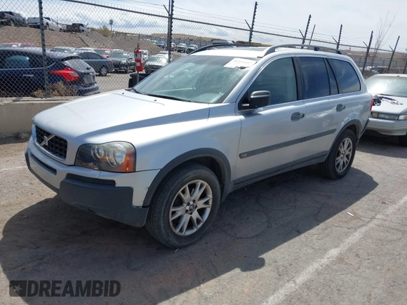 2005 Volvo XC90 with VIN YV1CZ911151143887, listed as a IAAI auction lot 41946615 with 106,857 mi miles and . Bid and sale history available at DreamBid. Image 2.