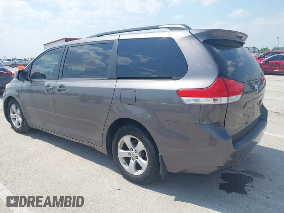 2011 Toyota Sienna LE AAS with VIN 5TDKK3DC7BS136053, listed as a IAAI auction lot 42469966 with 226,907 mi miles and . Bid and sale history available at DreamBid. Image 3.