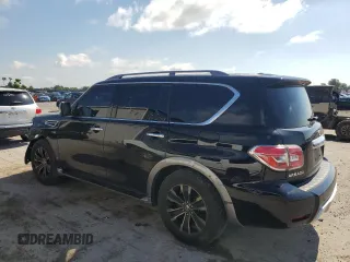 2017 Nissan Armada Platinum с VIN JN8AY2NE2H9701177, выставлен на аукционе Copart как лот 58912495 с пробегом 149 949 миль миль и Списание • Salvage title. История ставок и продаж доступна на DreamBid. Изображение 2.