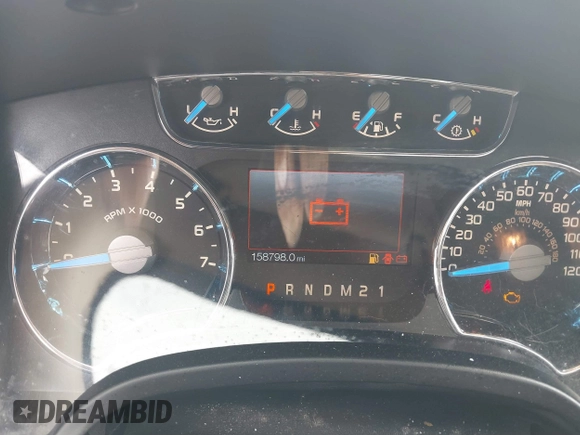 2014 Ford F-150 XL with VIN 1FTFW1CF2EKG46893, listed as a IAAI auction lot 41340410 with 158,798 mi miles and . Bid and sale history available at DreamBid. Image 7.