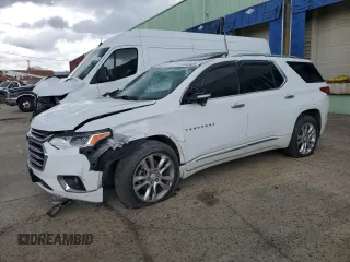 2018 Chevrolet Traverse High Country z VIN 1GNEVKKW3JJ112833, wystawiony jako Copart lot #53863825 z przebiegiem 93 010 mil mil oraz Czysty tytuł • Clean title. Historia ofert i sprzedaży dostępna na DreamBid. Obrazek 1.