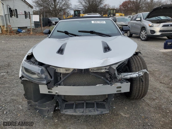 2017 Chevrolet Camaro 2SS with VIN 1G1FH3D79H0213349, listed as a Copart auction lot 83073854 with 35,276 mi miles and Salvage Title. Bid and sale history available at carsss.com. Image 5.