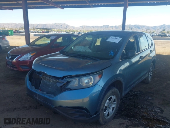 2014 Honda CR-V LX with VIN 2HKRM4H38EH604827, listed as a IAAI auction lot 41829807 with 137,887 mi miles. Bid and sale history available at carsss.com. Image 18.