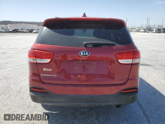 2016 Kia Sorento LX with VIN 5XYPG4A34GG090090, listed as a Copart auction lot 50245345 with Not Provided miles and Clean Title. Bid and sale history available at carsss.com. Image 6.