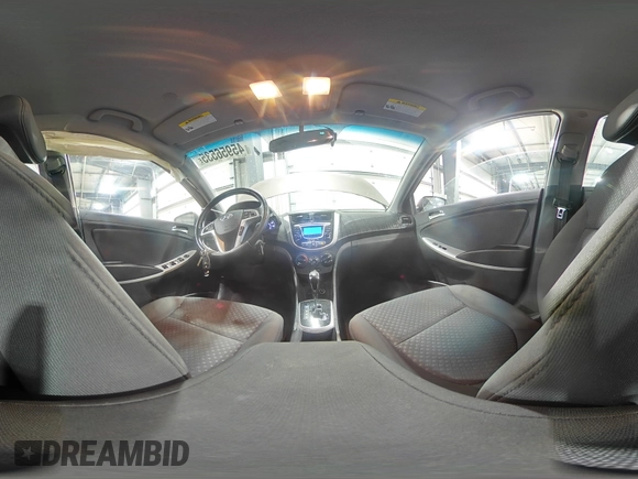 2012 Hyundai Accent SE z VIN KMHCU5AE4CU006515, wystawiony jako Copart lot #45956535 z przebiegiem 59 140 mil mil oraz Szkoda całkowita • Salvage title. Historia ofert i sprzedaży dostępna na DreamBid. Obrazek 14.