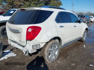 2015 Chevrolet Equinox LTZ with VIN 1GNALDEK5FZ126010, listed as a IAAI auction lot 41646828 with 68,557 mi miles. Bid and sale history available at carsss.com. Image 4.