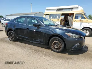 2015 Mazda 3 i Touring with VIN 3MZBM1V78FM213970, listed as a Copart auction lot 60819535 with 158,981 mi miles and Salvage title. Bid and sale history available at DreamBid. Image 4.