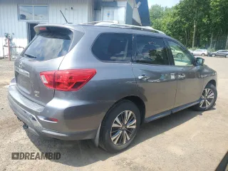 2017 Nissan Pathfinder SL z VIN 5N1DR2MM4HC669295, wystawiony jako Copart lot #66335055 z przebiegiem 89 763 mil mil oraz Czysty tytuł • Clean title. Historia ofert i sprzedaży dostępna na DreamBid. Obrazek 3.