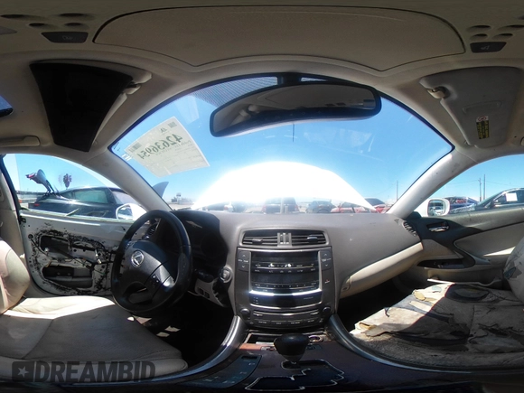 2010 Lexus IS 250 with VIN JTHBF5C25A5124737, listed as a IAAI auction lot 42636954 with Not provided miles and . Bid and sale history available at DreamBid. Image 18.
