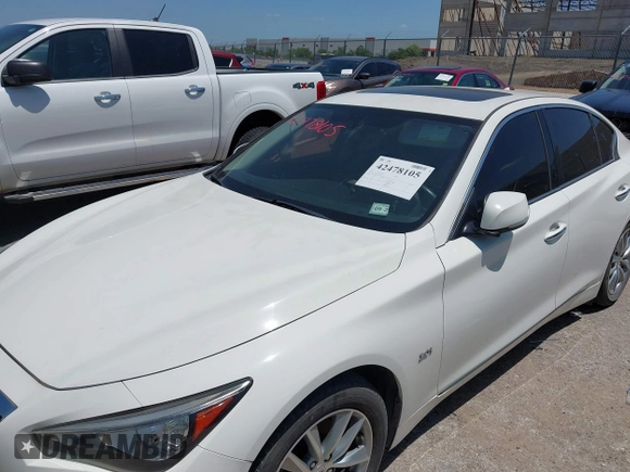 2017 Infiniti Q50 Premium z VIN JN1EV7AP5HM736810, wystawiony jako IAAI lot #42478105 z przebiegiem 186 935 mil mil oraz . Historia ofert i sprzedaży dostępna na DreamBid. Obrazek 6.