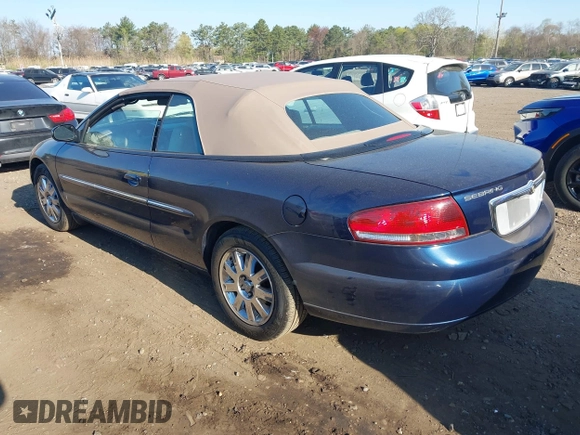 2005 Chrysler Sebring Limited with VIN 1C3EL65R15N638313, listed as a IAAI auction lot 42090291 with 80,105 mi miles and . Bid and sale history available at DreamBid. Image 3.