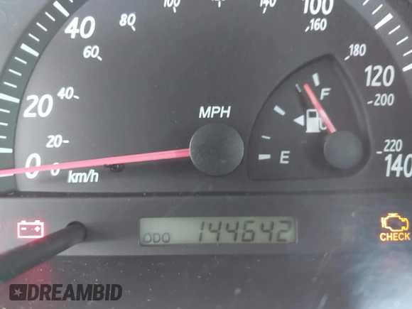 2004 Toyota Camry LE with VIN 4T1BF32K84U588764, listed as a IAAI auction lot 42126345 with 144,642 mi miles. Bid and sale history available at carsss.com. Image 15.