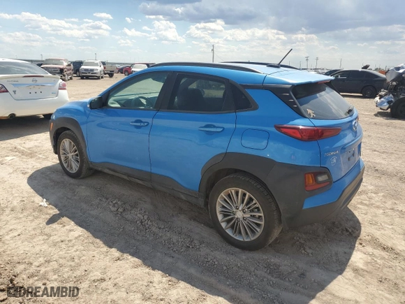 2021 Hyundai Kona SEL with VIN KM8K2CAA9MU610971, listed as a Copart auction lot 62547814 with 56,094 mi miles and Clean Title. Bid and sale history available at carsss.com. Image 2.