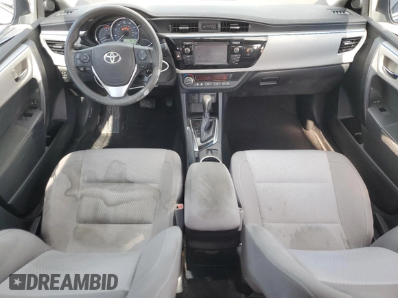 2016 Toyota Corolla L with VIN 2T1BURHE9GC682605, listed as a Copart auction lot 55655185 with 104,713 mi miles and Salvage Title. Bid and sale history available at DreamBid. Image 8.