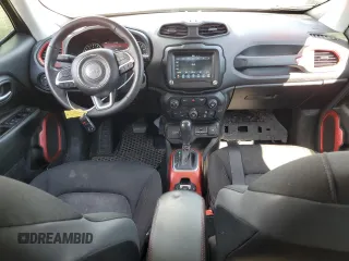 2020 Jeep Renegade Trailhawk with VIN ZACNJBC16LPL73087, listed as a Copart auction lot 55808455 with 83,526 mi miles and Non repairable. Bid and sale history available at DreamBid. Image 8.