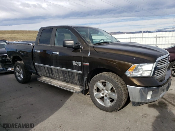 2013 Ram 1500 Big Horn with VIN 1C6RR7GTXDS635332, listed as a Copart auction lot 49640095 with 110,318 mi miles and Salvage Title. Bid and sale history available at carsss.com. Image 4.