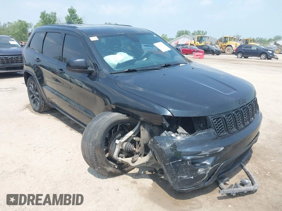 2017 Jeep Grand Cherokee Laredo with VIN 1C4RJFAGXHC818834, listed as a IAAI auction lot 42422744 with 154,287 mi miles and . Bid and sale history available at DreamBid. Image 1.