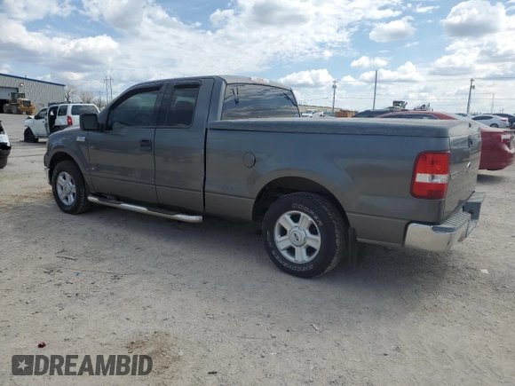 2004 Ford F-150 STX with VIN 1FTRX12WX4NB27521, listed as a Copart auction lot 50555205 with 90,609 mi miles and Salvage Title. Bid and sale history available at carsss.com. Image 2.