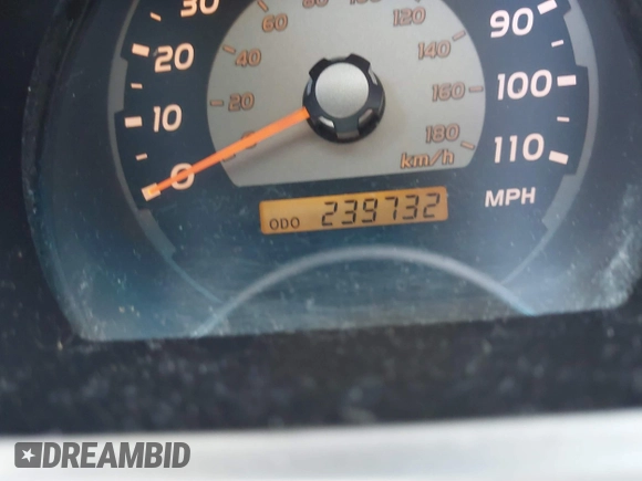 2004 Toyota 4Runner SR5 with VIN JTEBU14R548015835, listed as a IAAI auction lot 42054887 with 239,732 mi miles and . Bid and sale history available at DreamBid. Image 15.