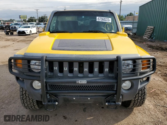 2007 Hummer H3 SUV with VIN 5GTDN13E478172777, listed as a Copart auction lot 41430185 with 88,995 mi miles and Non Repairable. Bid and sale history available at DreamBid. Image 5.