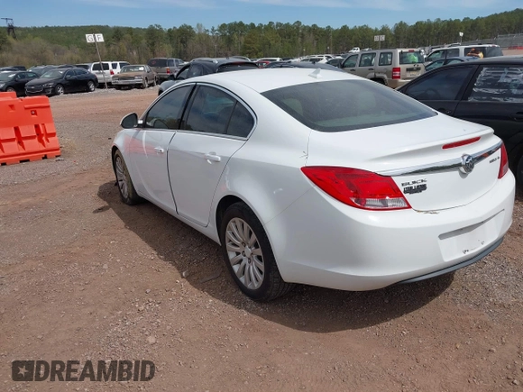 2012 Buick Regal with VIN 2G4GR5EK1C9111495, listed as a IAAI auction lot 41882069 with 180,009 mi miles. Bid and sale history available at carsss.com. Image 3.