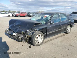 1997 Honda Accord LX with VIN 1HGCD5636VA053840, listed as a Copart auction lot 47129895 with 192,704 mi miles and Salvage Title. Bid and sale history available at carsss.com. Image 1.