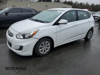 2017 Hyundai Accent SE with VIN KMHCT5AE3HU323969, listed as a Copart auction lot 49472025 with 111,813 mi miles and Salvage Title. Bid and sale history available at carsss.com. Image 1.