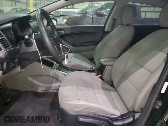2016 Kia Forte LX with VIN KNAFX4A66G5504272, listed as a Copart auction lot 42122615 with 126,645 mi miles and Salvage Title. Bid and sale history available at carsss.com. Image 7.