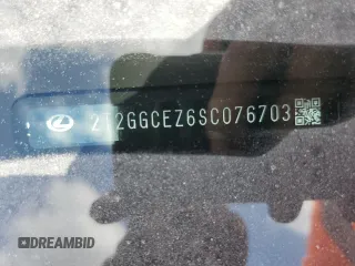 2025 Lexus NX 350 Premium with VIN 2T2GGCEZ6SC076703, listed as a Copart auction lot 54664795 with 4,188 mi miles and Salvage title. Bid and sale history available at DreamBid. Image 12.