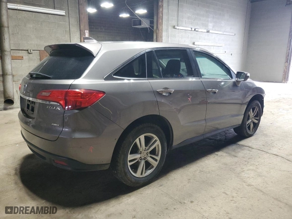 2013 Acura RDX Tech Pkg with VIN 5J8TB4H56DL022718, listed as a Copart auction lot 50600725 with 157,854 mi miles and Salvage Title. Bid and sale history available at carsss.com. Image 3.