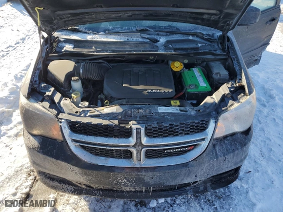 2016 Dodge Grand Caravan Canada Value Package with VIN 2C4RDGBG5GR365644, listed as a Copart auction lot 41436125 with 76,059 mi miles and Salvage Title. Bid and sale history available at carsss.com. Image 12.