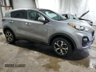 2021 Kia Sportage LX with VIN KNDPMCAC7M7880883, listed as a Copart auction lot 49407955 with 44,679 mi miles and Clean Title. Bid and sale history available at carsss.com. Image 4.
