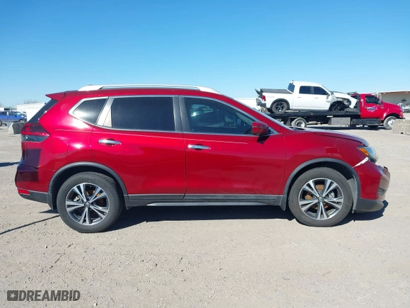 2019 Nissan Rogue SL with VIN 5N1AT2MT7KC799235, listed as a IAAI auction lot 41421764 with 42,558 mi miles. Bid and sale history available at carsss.com. Image 13.