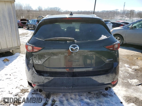 2020 Mazda CX-5 Grand Touring with VIN JM3KFBDM6L1806267, listed as a Copart auction lot 45862675 with 117,929 mi miles and Salvage Title. Bid and sale history available at carsss.com. Image 6.